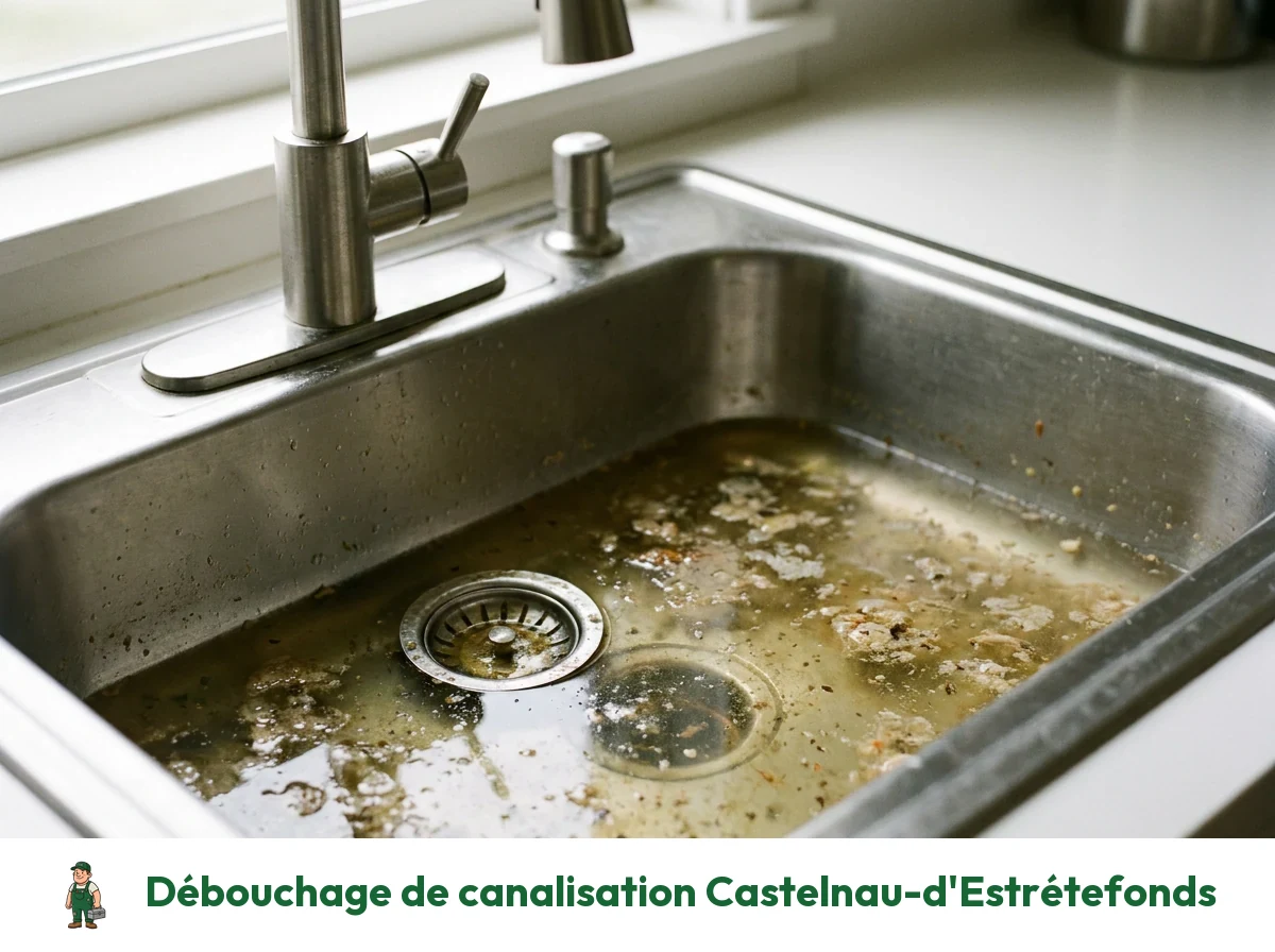 Débouchage de canalisation à Castelnau-d'Estrétefonds
