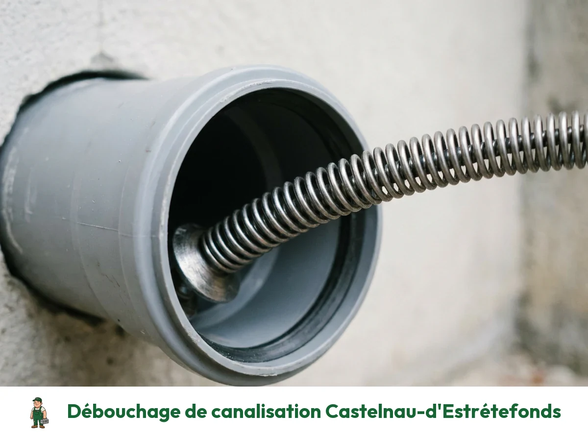 Débouchage de canalisation à Castelnau-d'Estrétefonds