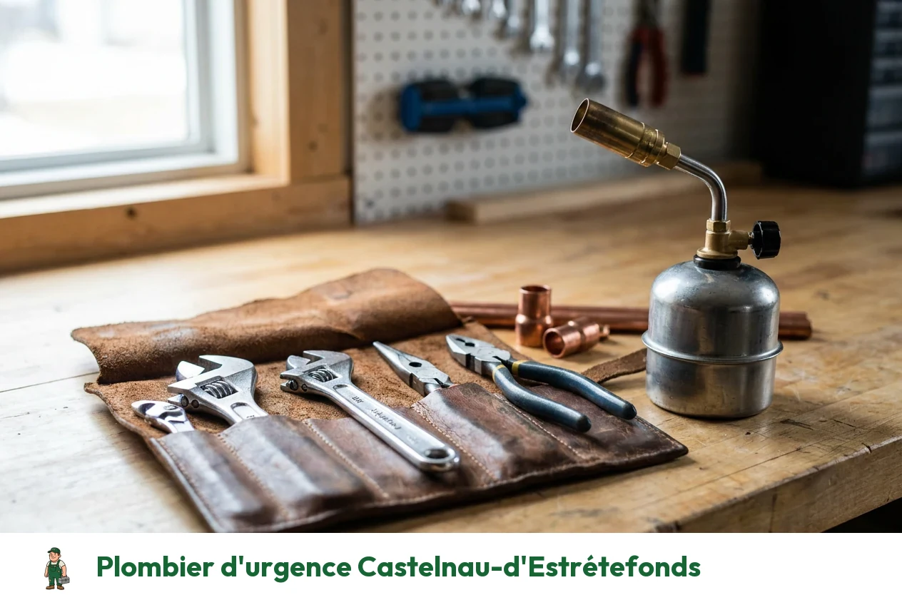 Plombier d'urgence à Castelnau-d'Estrétefonds