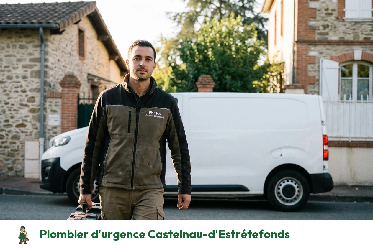 Plombier d'urgence à Castelnau-d'Estrétefonds