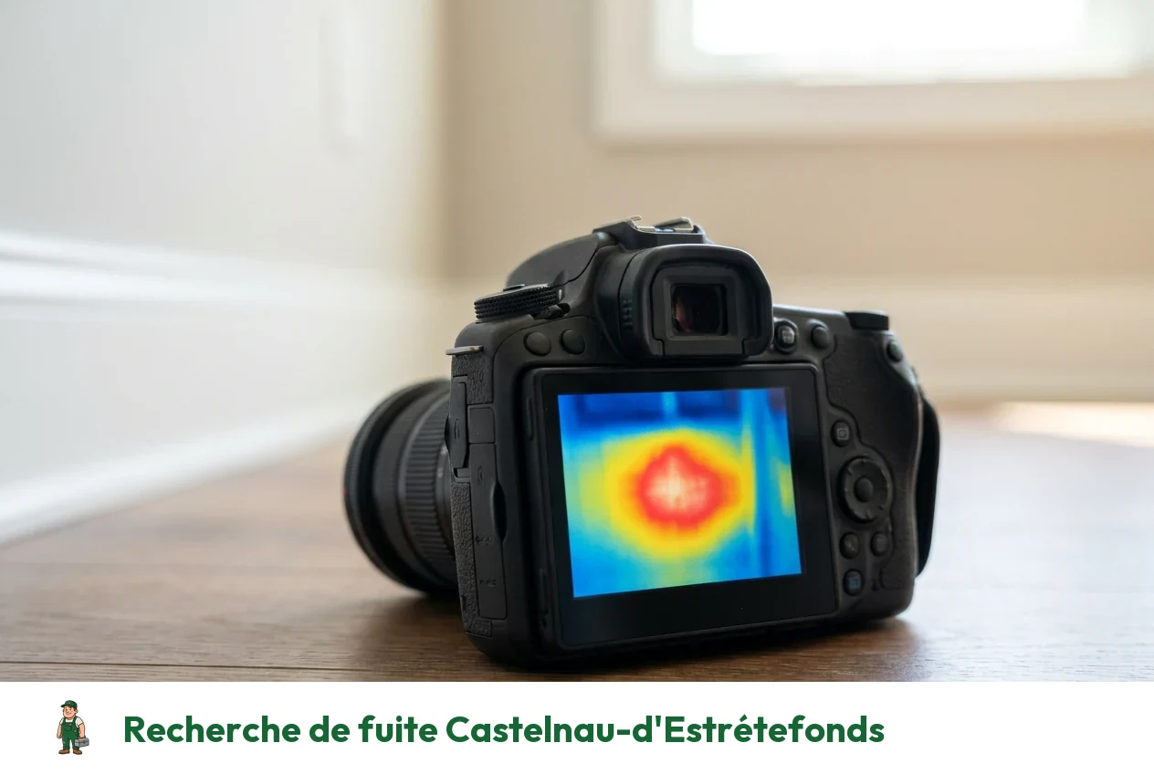 Recherche de fuite à Castelnau-d'Estrétefonds