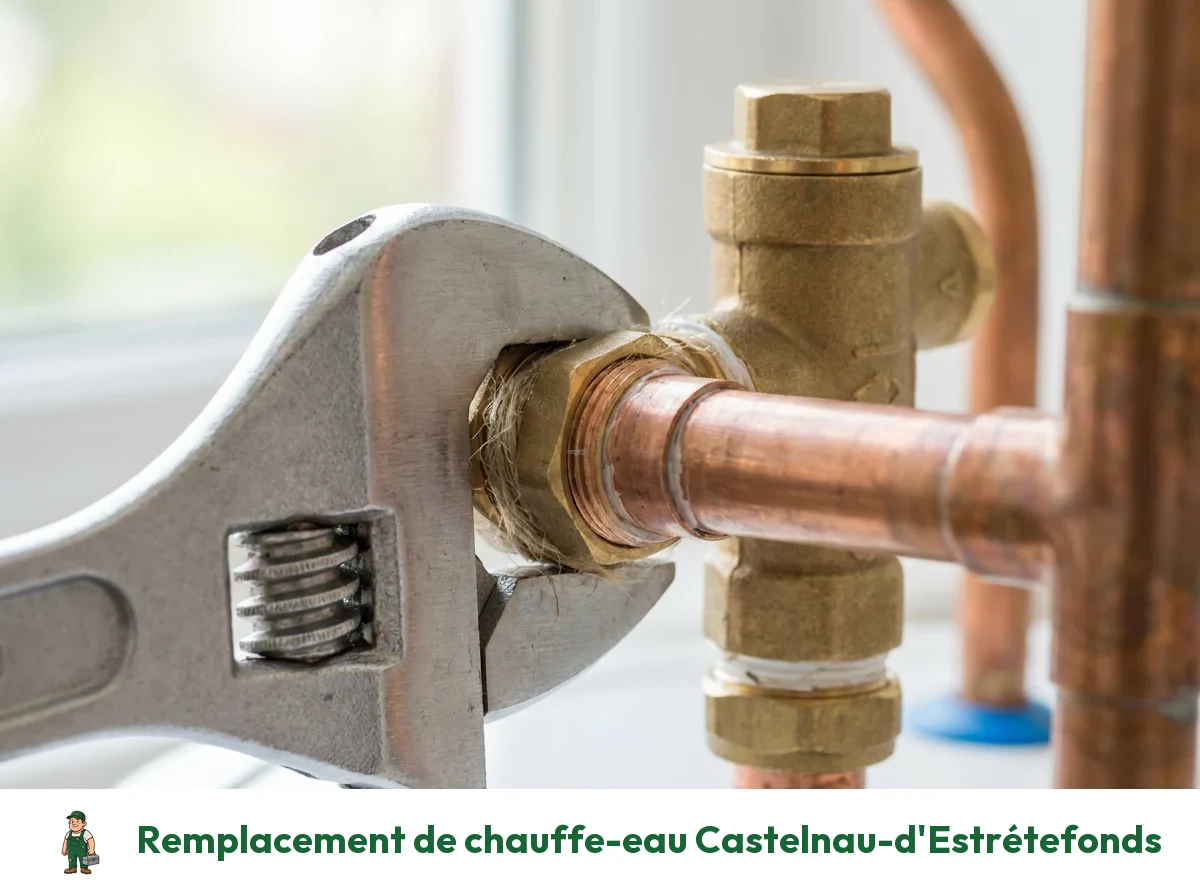Remplacement de chauffe-eau à Castelnau-d'Estrétefonds