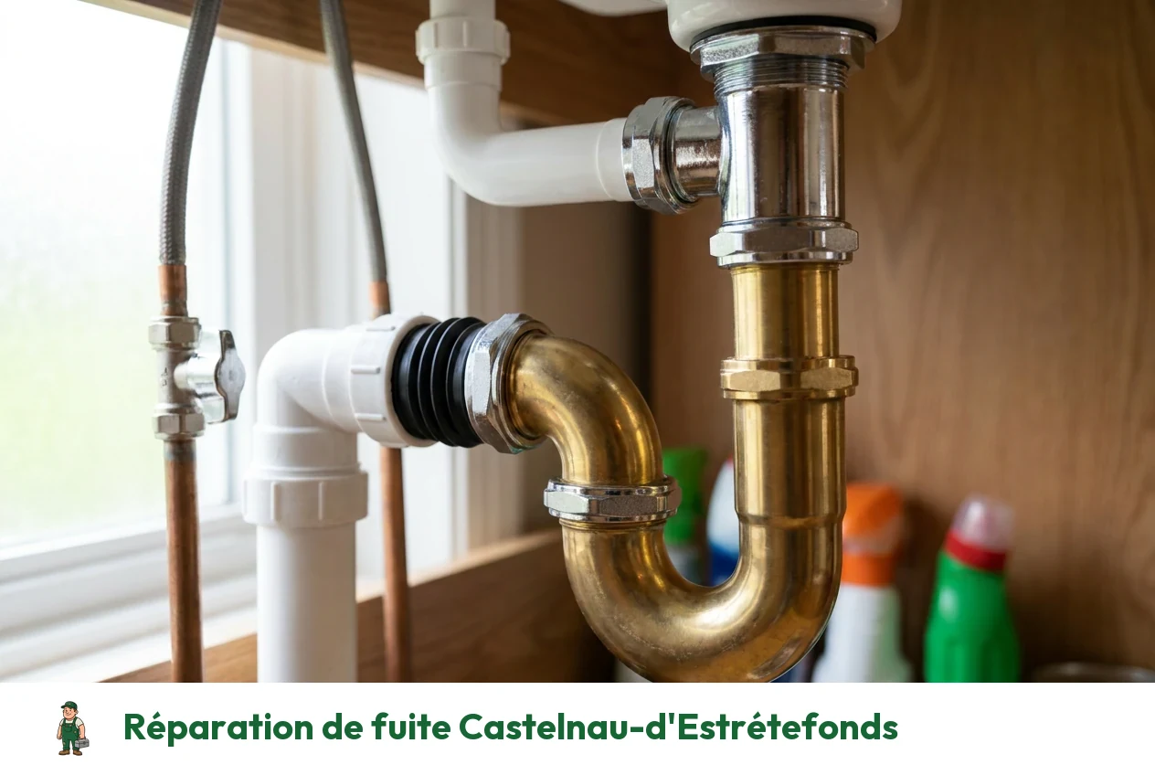 Réparation de fuite à Castelnau-d'Estrétefonds