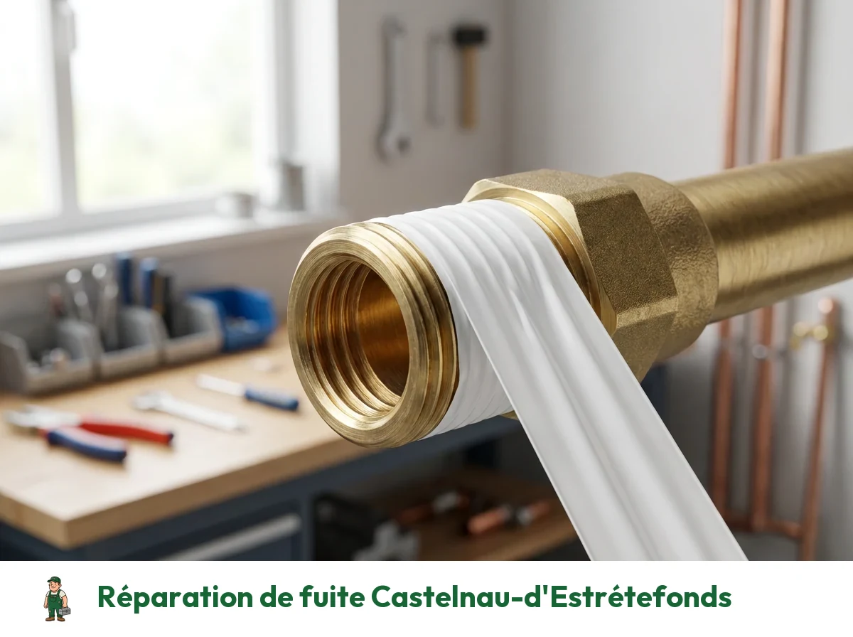 Réparation de fuite à Castelnau-d'Estrétefonds